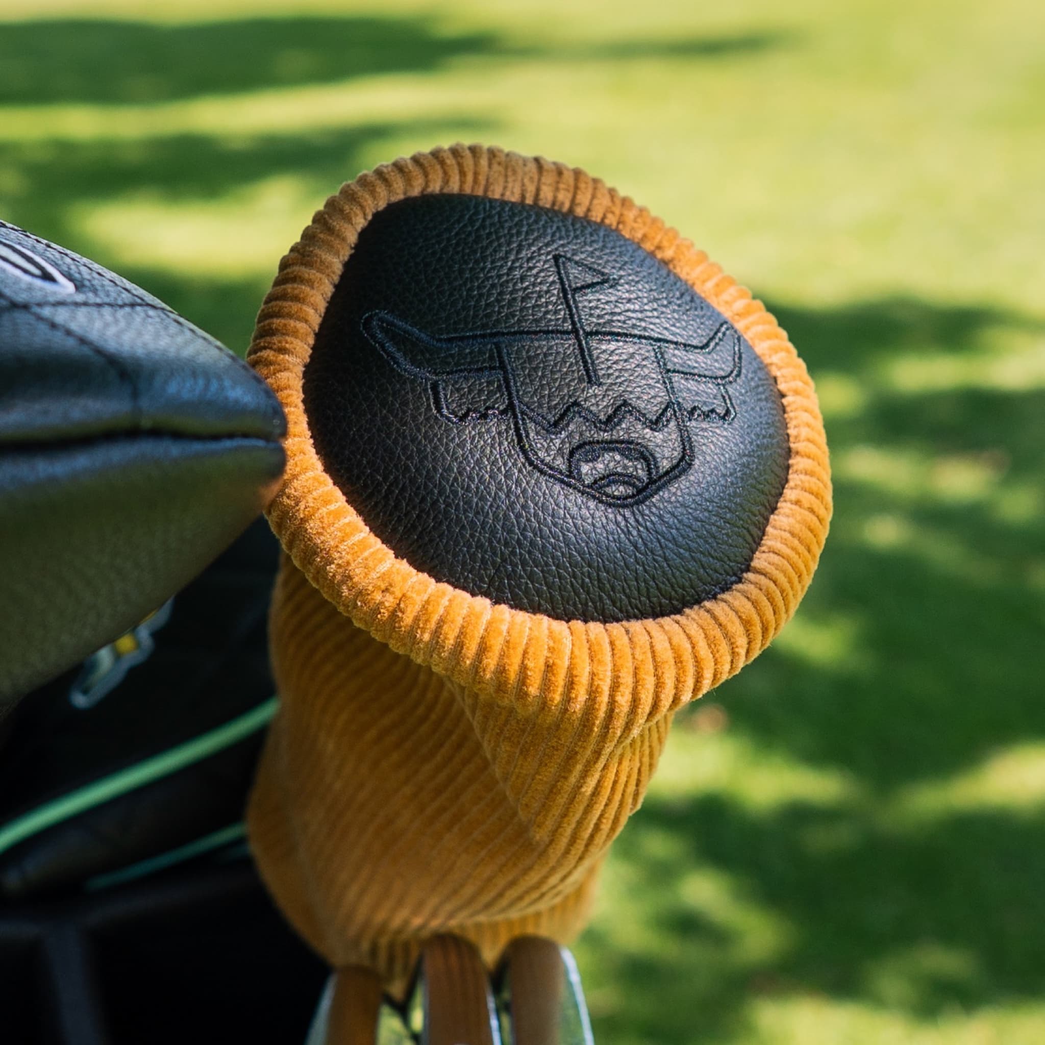 Leather Barrel Head Cover