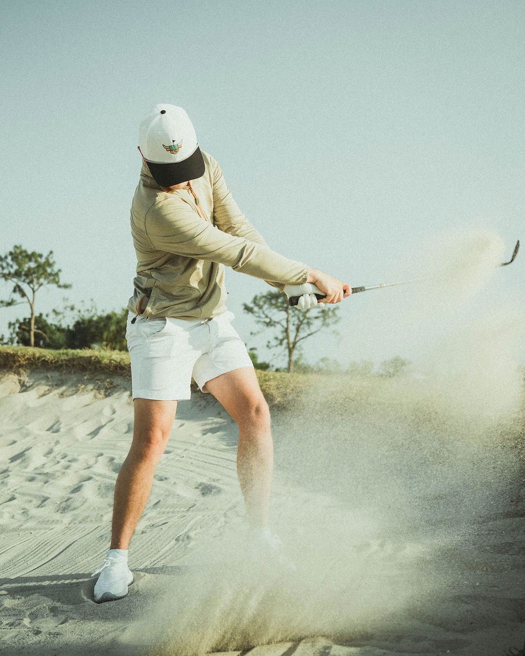 Golf Hat in action