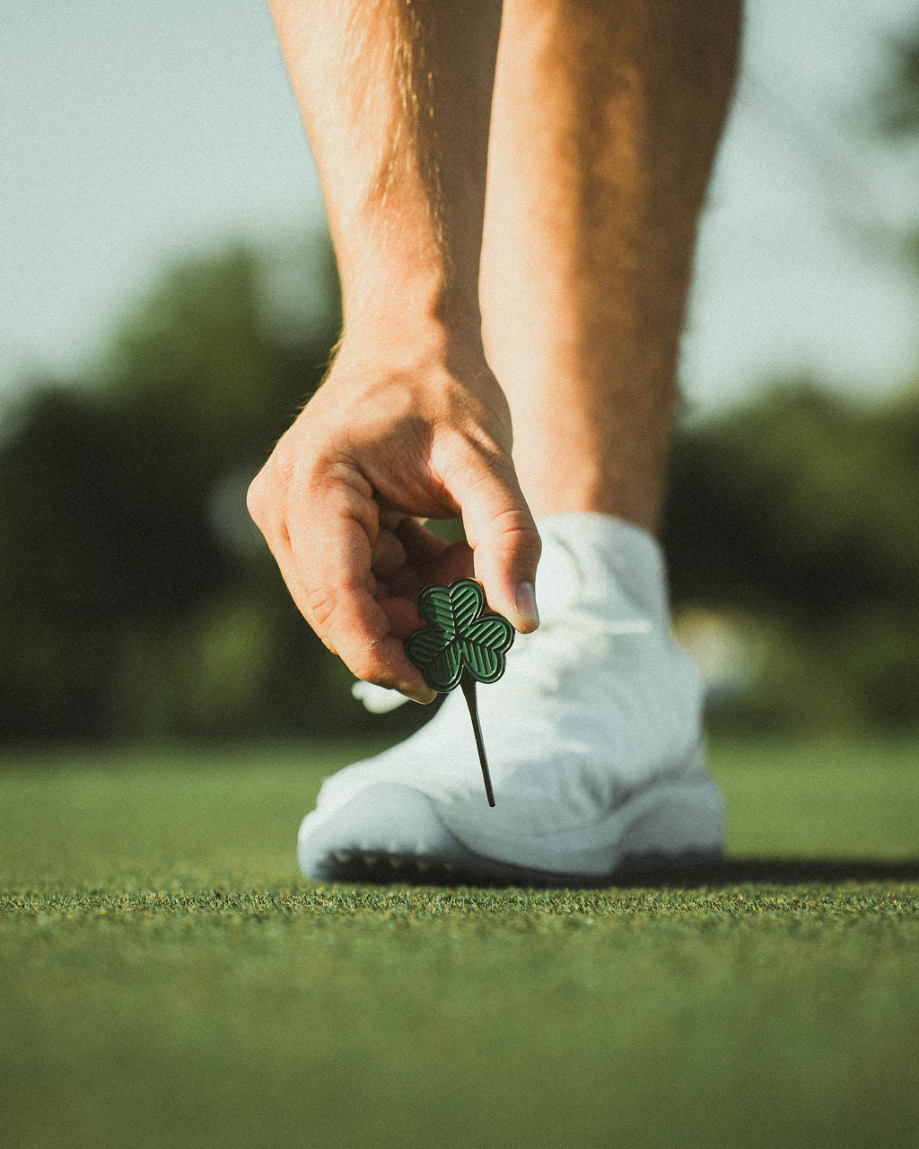 golf divot tool green divot fix shamrock