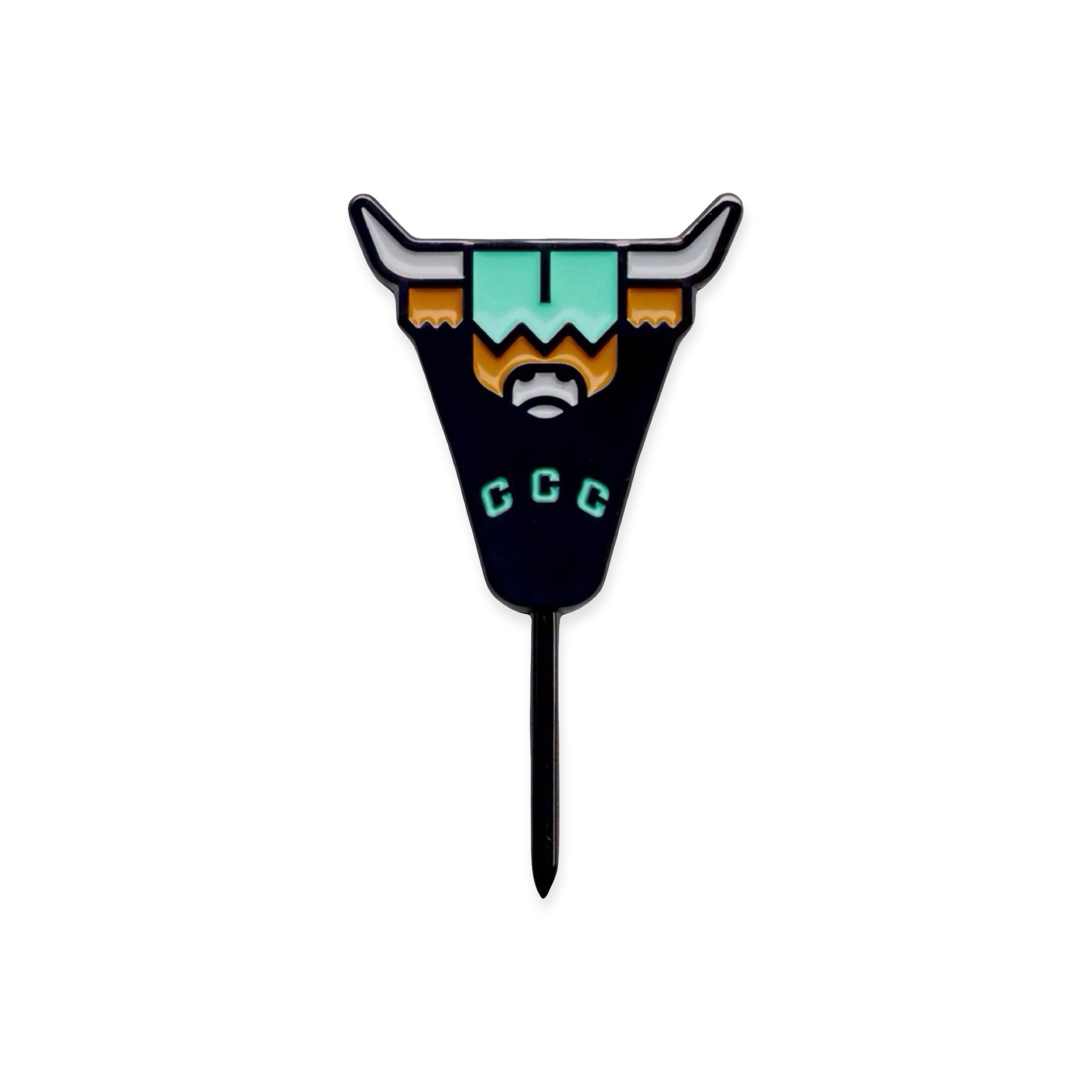 Looper Utility single prong divot tool with slim black metal design and subtle CCC branding