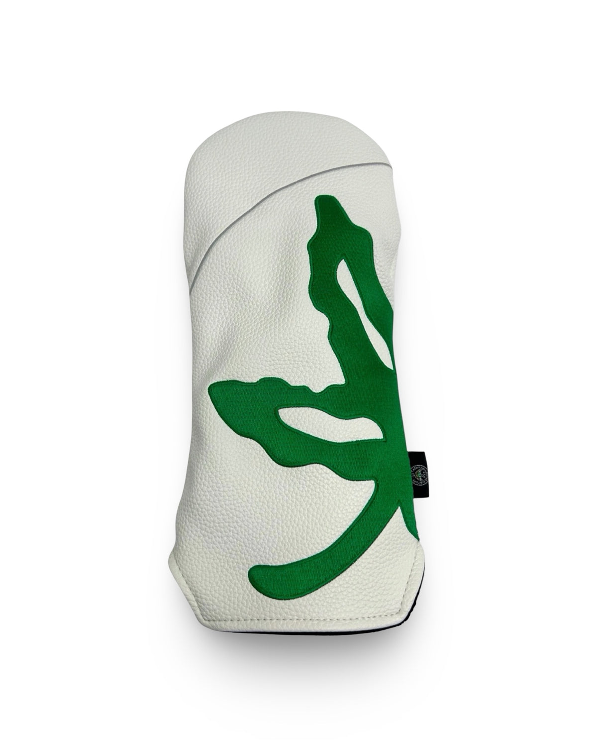 Ohio State Heritage Wrap fairway headcover with green Buckeye leaf embroidery