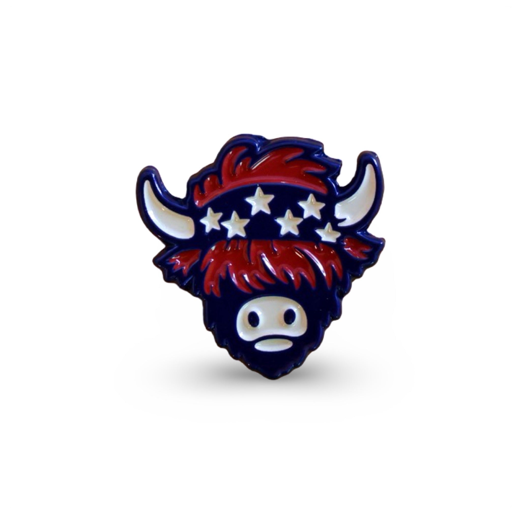 The Patriot Ball Marker featuring Americana bandana Looper artwork from The Founders Collection by Caddy Collective Culture