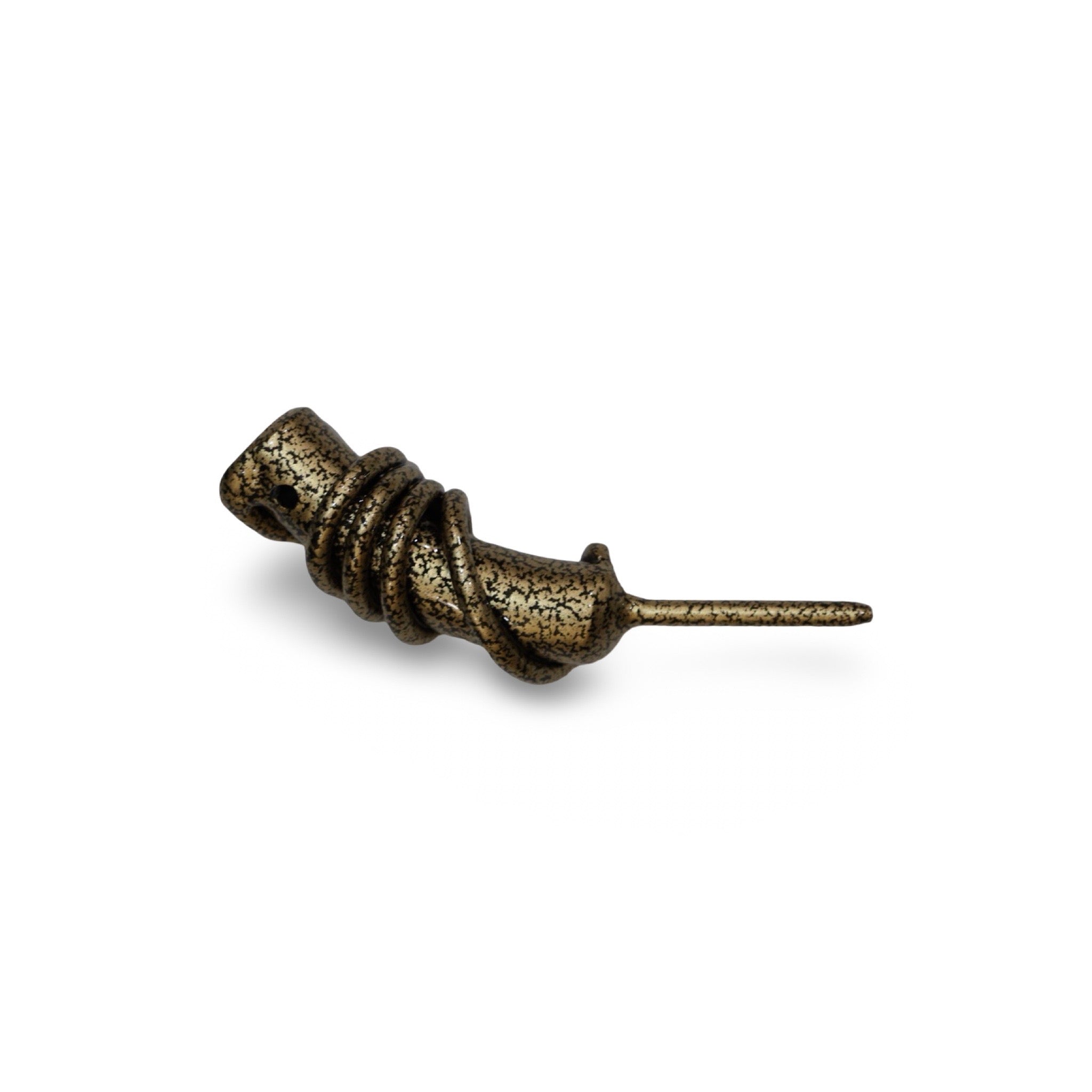 Wrapped Forge golf divot tool featuring hand-wrapped forged steel and antique gold finish.
