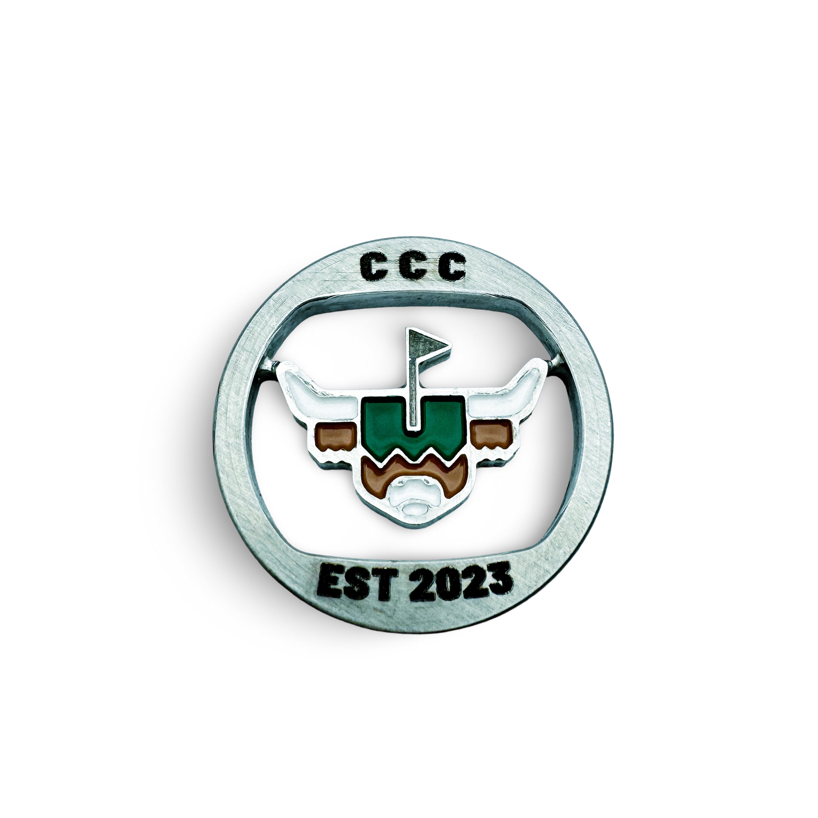  CNC Milled golf ball marker