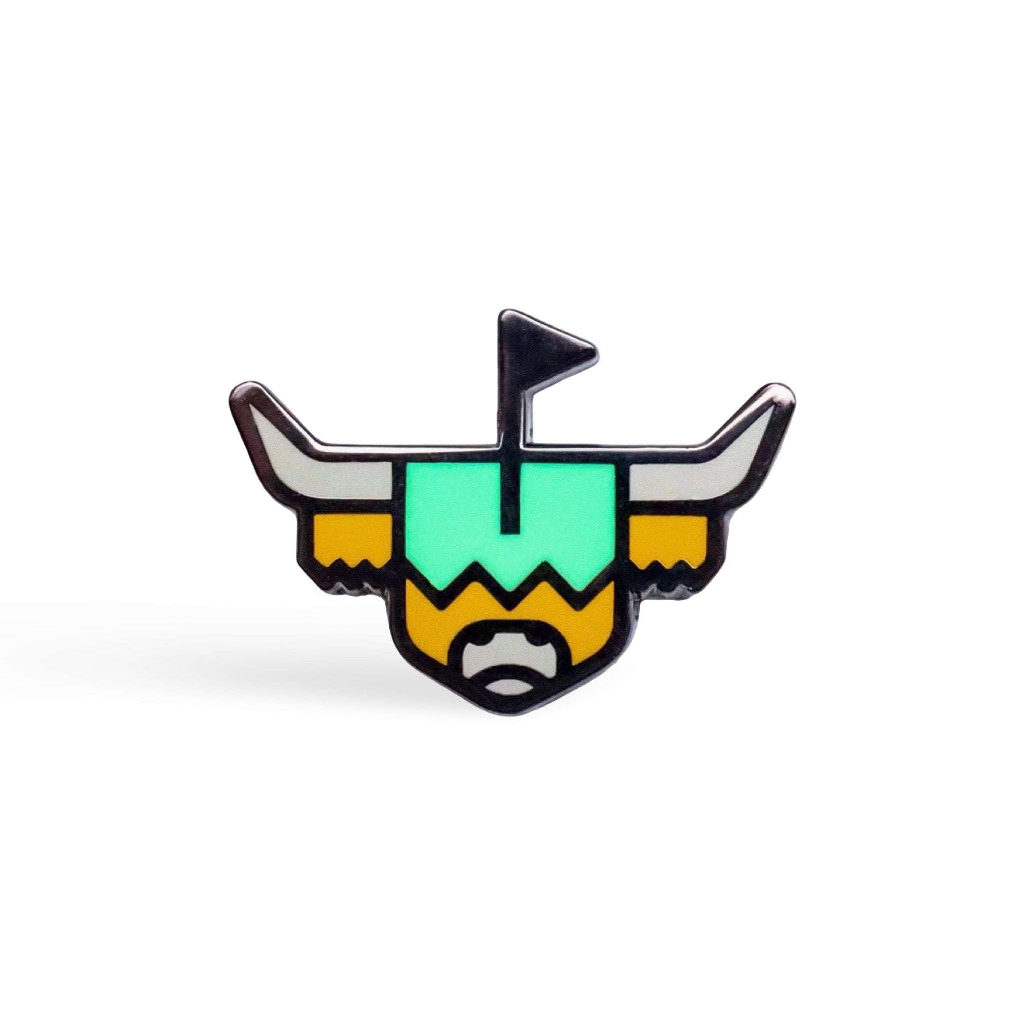 Looper ball marker with enamel Looper logo and compact metal design by Caddy Collective Culture