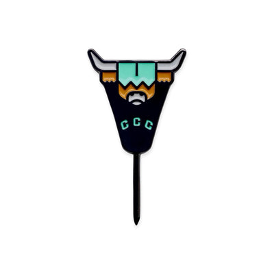 Looper Utility single prong divot tool with slim black metal design and subtle CCC branding