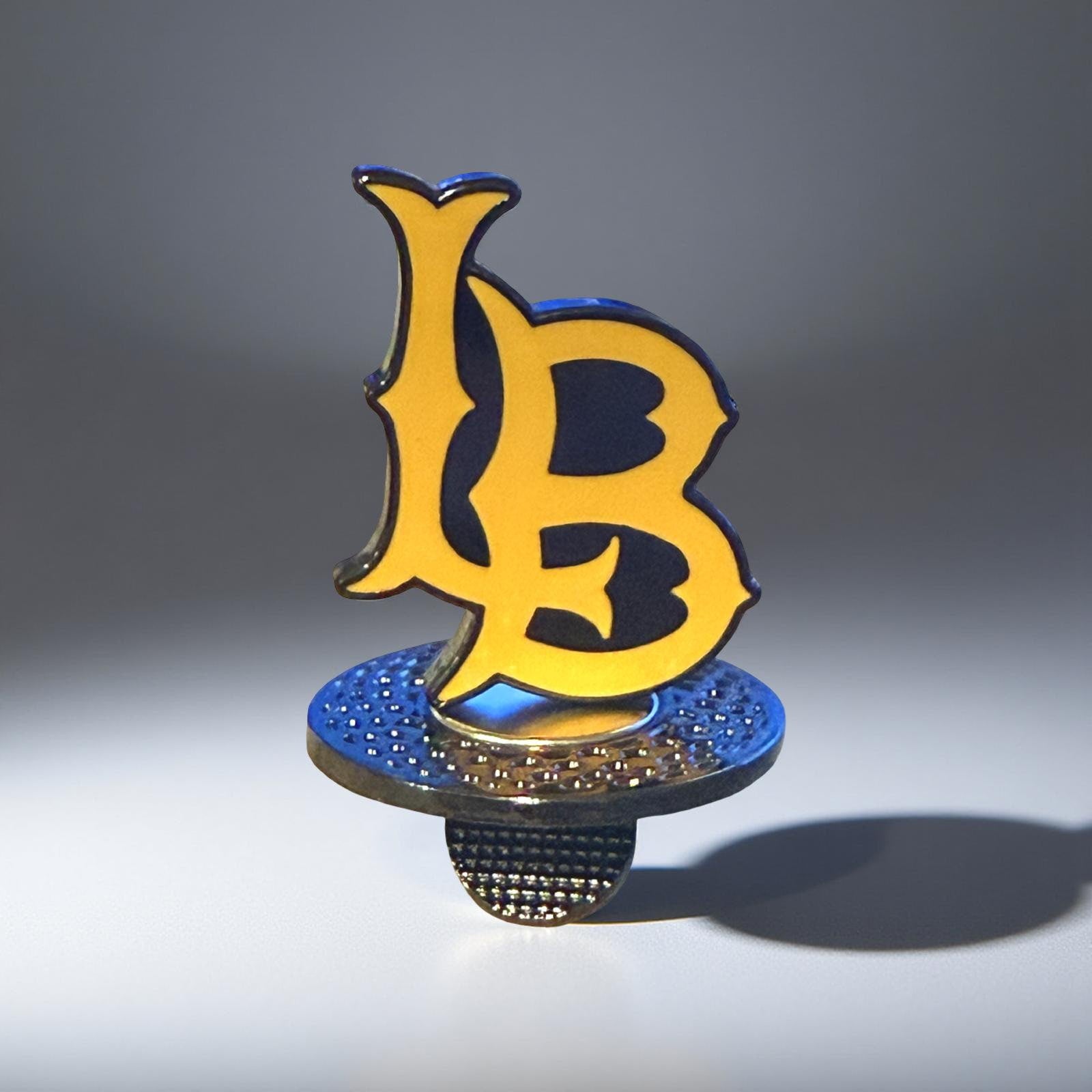 Long Beach State Women’s Golf Team custom double-sided ball marker by Caddy Collective Culture.
