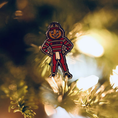 Ohio State Brutus full-body ball marker displayed in lifestyle setting