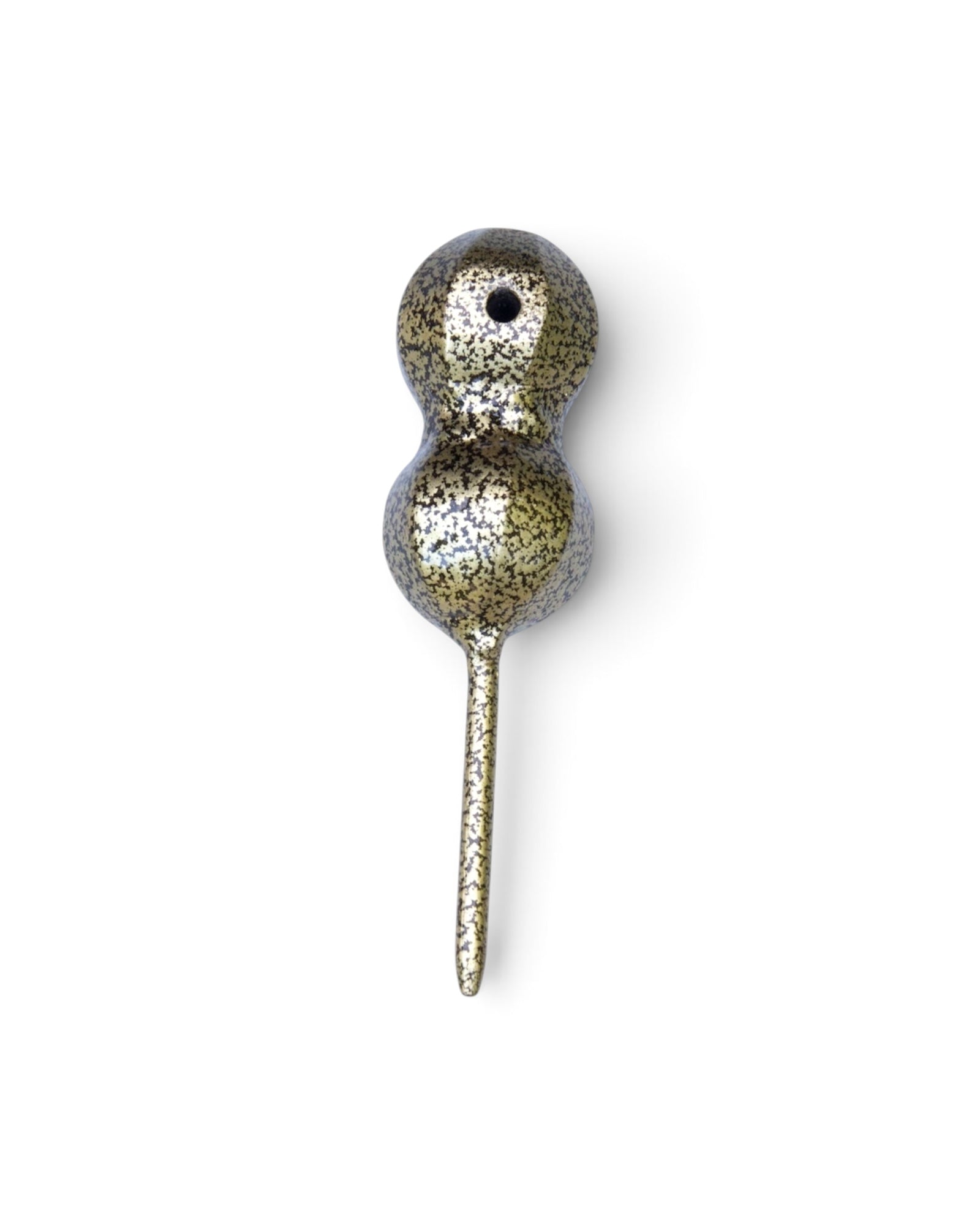 Stackhouse single prong golf divot tool in Fractured Gold textured finish